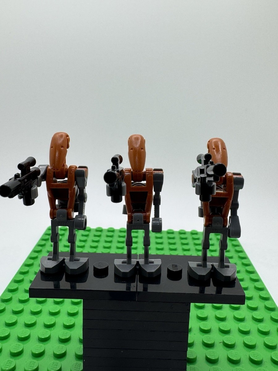 Lego Star Wars: Rocket Battle Droid x3 Sw0228 From Set 8086/8016