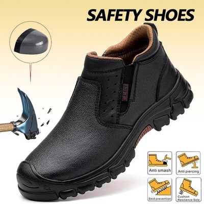 Men Indestructible Shoes Composite toe work boot wear resistant safety shoes