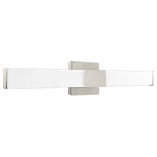 Luxrite LED Bathroom Vanity Light Fixtures Square 24"5 CCT 24W 1500LM Dimmable