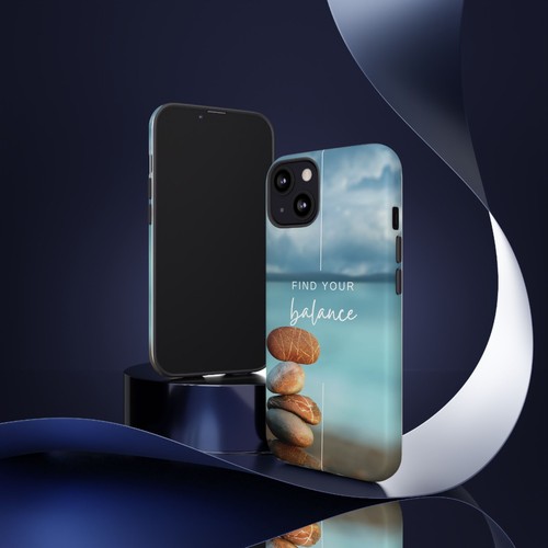 Tough Cases, Balance Finding Phone Case, Zen Tough Phone Cover, Yoga Balance - 第 93/127 張圖片