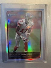 2006 Bowman Chrome- Plaxico Burress #111- REFRACTOR- New York Giants