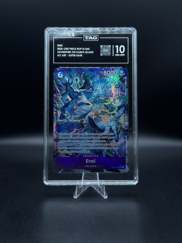 Enel (Alternate Art) graded TAG 10 for sale on eBay