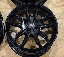 1 x Rial x wolfrace eurosports sports styled rims 4 studs