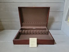 Reed & Barton Handcrafted Flatware Chest