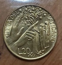 1988 Vatican City 20 Lire Coin