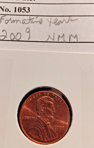 2009 P NMM, Lincoln Cent, Penny, Formative Years BU Mint Condition, #1053