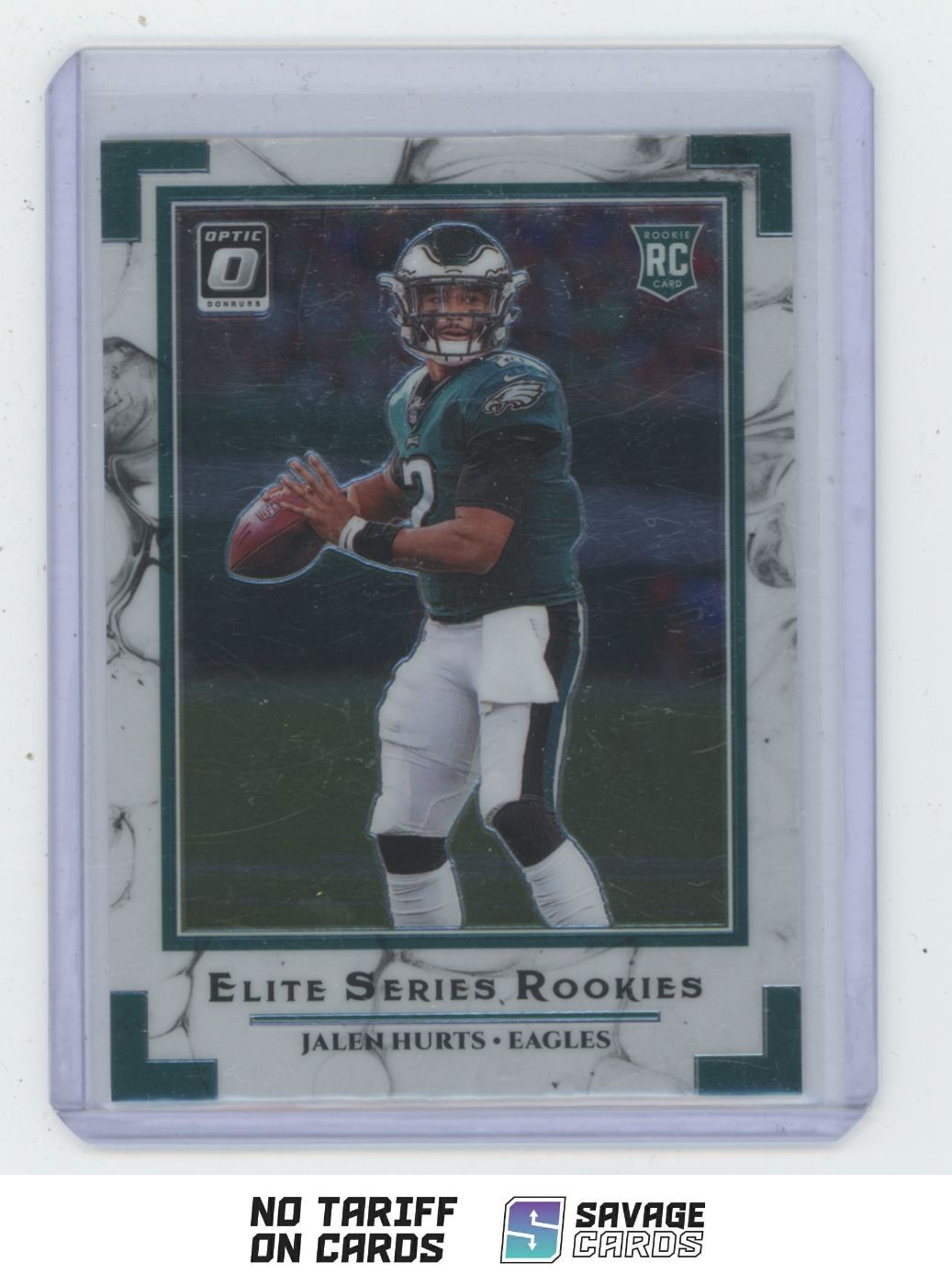 2020 Donruss Optic Rookie Elite Series Jalen Hurts #ESR-JAH Philadelphia Eagles