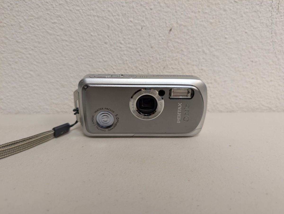 Pentax Optio WP 5.0MP Waterproof Digital Camera w/ Box UNTESTED
