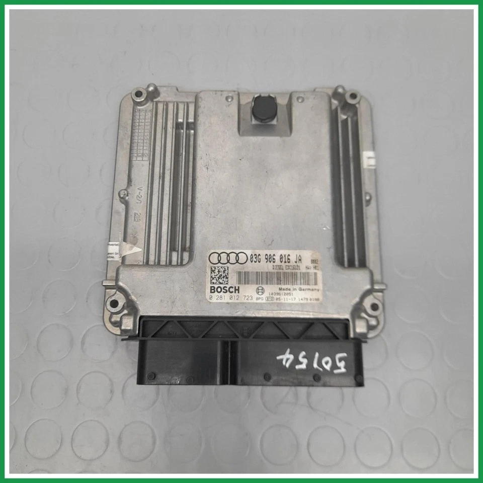 Centralina Iniezione Bosch 0281012723 Audi A4 8ED Avant 03G997016SX 2005 2008   - Immagine 2 di 4