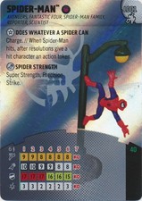 Marvel Heroclix Spiderman Beyond Amazing Legacy Card : Spider-Man - L001
