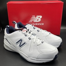 New Balance 608v5 Mens Training Shoes White Red Extra Wide 4E MX608HR5 9.5 Wide New Balance® 608 v5 Men main image 4
