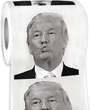 Donald Trump Toilet Paper Roll, Funny Political Humor Joke Gift, Gimmick Gift...