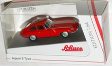 Schuco 1/64 Jaguar E-Type Red