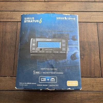 Sirius SDSV6V1 Stratus 6 Satellite Radio Receiver Vehicle Kit Complete New
