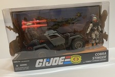 Hasbro 2008 GI JOE 25TH ANNIVERSARY COBRA STINGER WITH DRIVER - New Sealed