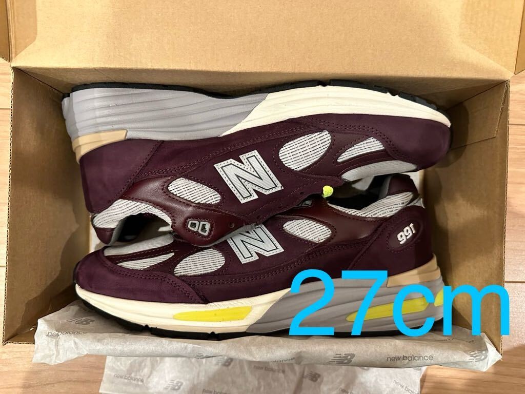 US 9 Patta New Balance MADE in UK 991v2 27cm New Balance Pata | eBay