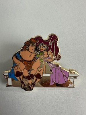 Loungefly Hercules 4 Set Hercules Megara Only Sitting on Bench Disney Pin (A3)