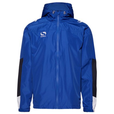 Clothing Sondico Venata Rain Jacket - Adult [Small] [Royal/White/Nv Clothing NEU