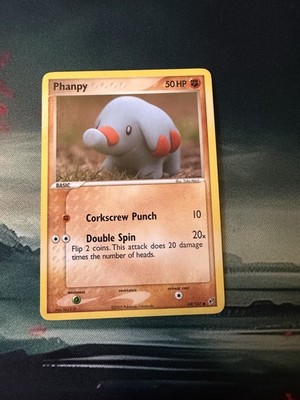2005 Pokémon TCG Deoxys Clay Phanpy 69/107 Common Regular