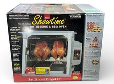 Ronco ST5000PLGEN Showtime Rotisserie Oven Silver Factory Sealed FREE SHIPPING
