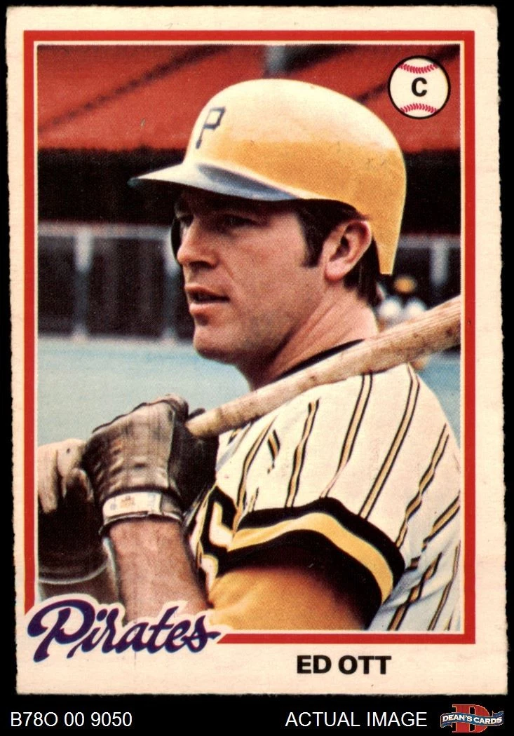1978 O-Pee-Chee #161 Ed Ott Pirates 4 - VG/EX