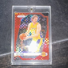 2024-25 Panini Prizm Pau Gasol Legends Red Power Prizm #281 /75 Lakers NBA