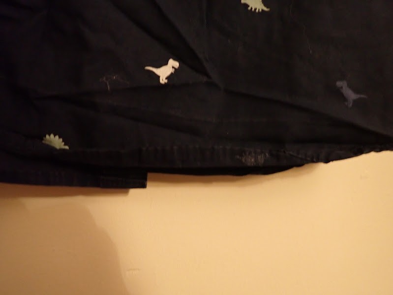 Boys blue shirt with Dinosauars design aged 2-3 years. image 5