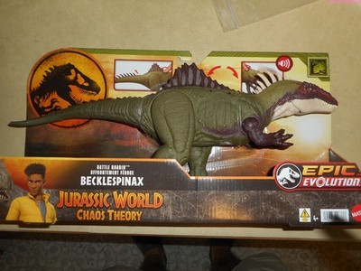 Jurassic World Chaos Theory Epic Evolution Battle Roarin  (BECKLESPINAX) 4+ New