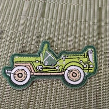 🚨🚨JEEP EMBROIDERED PATCH IRON/SEW ON WILLYS GLADIATOR SAHARA RUBICON