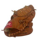 Rawlings Youth RBG135 Leather Autograph Ricky Henderson Deep Well Baseball Glove
