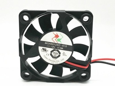 1PC Original MGA5012XC-A10 DC12V 0.19A 50*10MM 5CM cooling fan  #lk