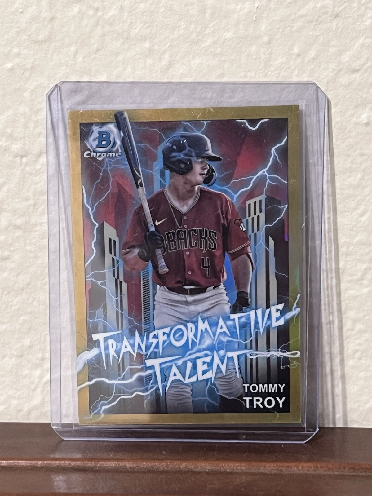 2023 Bowman Draft - Transformative Talent Tommy Troy #TT-2 Gold /50 Diamondbacks