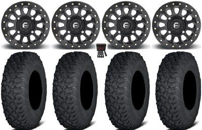 Fuel Vector Beadlock 15'' Wheels 35'' Coyote Tires Can-Am Defender