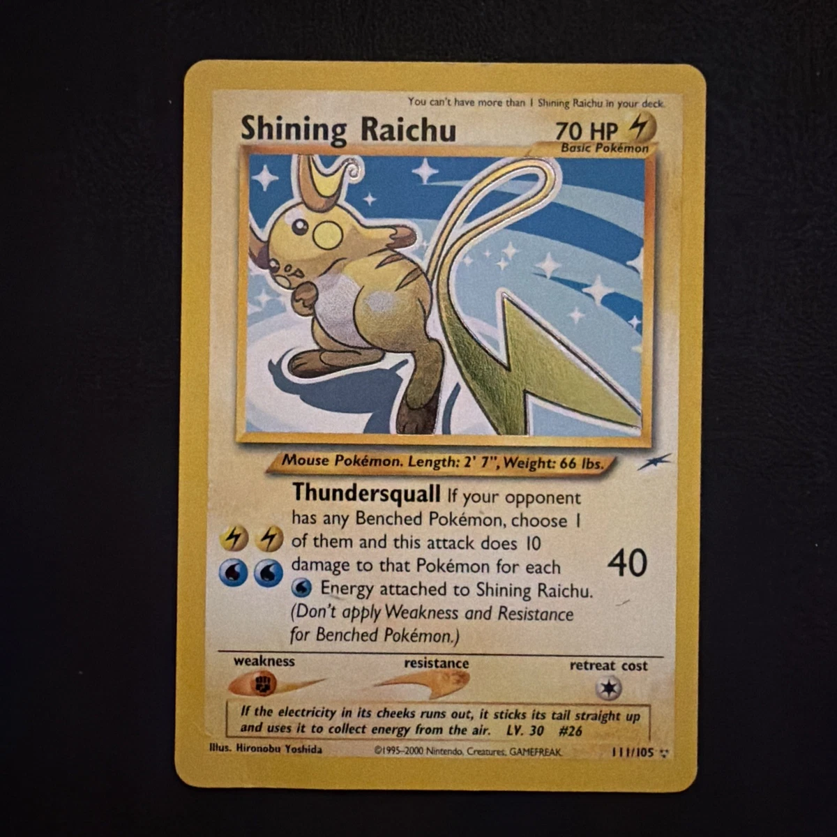 Shining Raichu for sale | eBay
