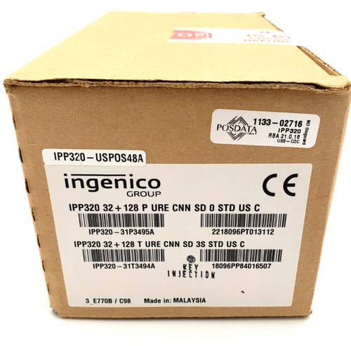 Nuevo terminal de pago con tarjeta de crédito Ingenico IPP320 PoS sin contacto IPP320-31P3495A - Imagen 2 de 9