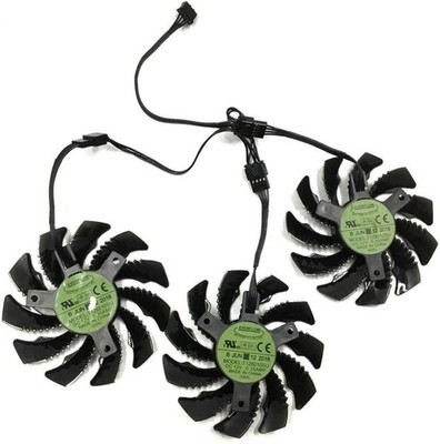 T128010SU Cooler Fans For GIGABYTE GTX 960 980Ti 1080 1070 Ti G1 Gaming 1060 G1 