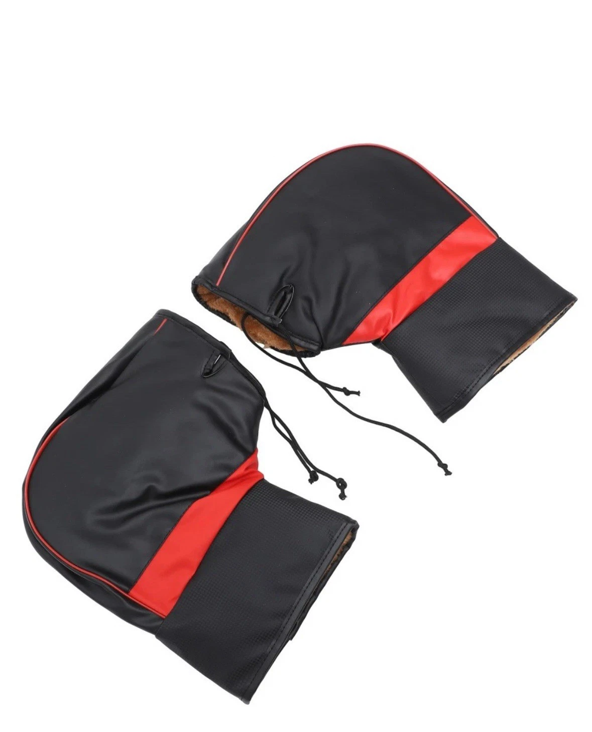 1 Pair Winter Motorcycle Handlebar Mitt Rainproof Windproof Thickened Gloves