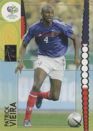 Patrick Vieira Autographed Signed FIFA World Cup France 98 Jersey