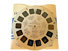 SAWYER'S VIEW-MASTER REEL 11 HOOVER BOULDER DAM NEVADA USA WITH SLEEVE