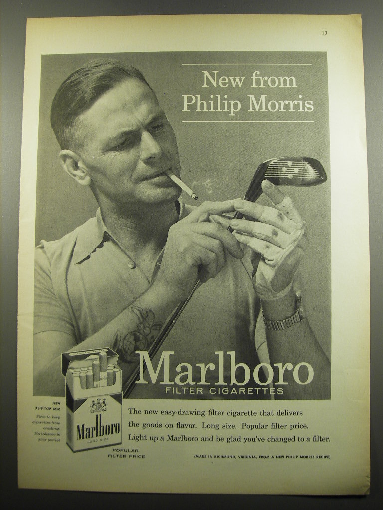1955 Marlboro Cigarettes Ad