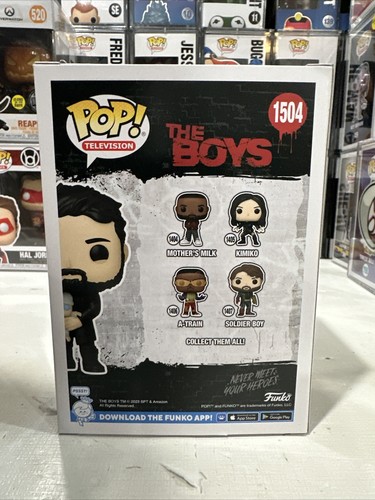 Funko Pop! Billy Butcher with Laser Baby #1504 Funko Shop Exclusive - Picture 5 of 8