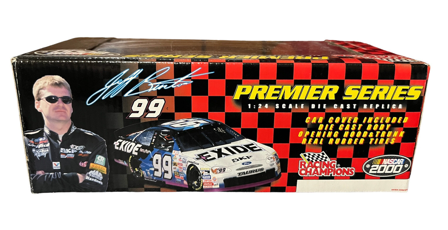 Racing Champions NASCAR 2000 Jeff Burton 99 Exide Taurus 124 Scale Diecast Car eBay