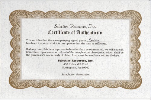 U-Pick Signed photos with "COA" never submitted for verification - Picture 17 of 67