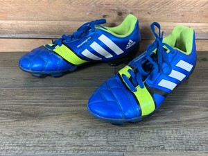 adidas blue and green football boots