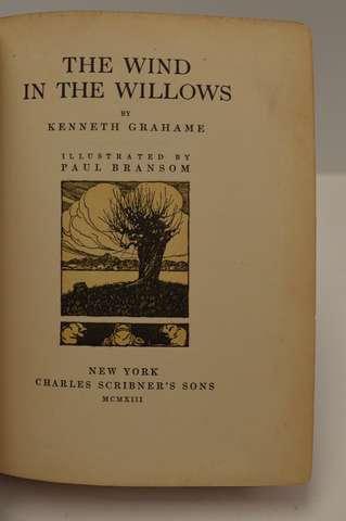 Wind in the Willows Kenneth Grahame 1st Illustrated Edition HC - Imagen 3 de 4