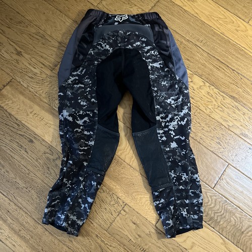 Fox Racing Kids Dirt Bike Motorcross Pants Boys/Girls Size 30 Camo - Picture 5 of 9