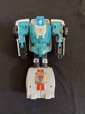 1988 Hasbro G1 Transformers Headmasters Siren Near Complete with Quig no legs