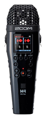 Zoom M4 MicTrak Handmikrofon Audio Recorder 4Spur Timecode Generator