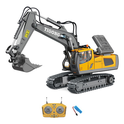 1/20 11CH Crawler 2.4G Wireless Construction RC Car Toy Remote Control Excavator