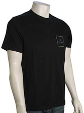 Rip Curl Corp Icon T-Shirt - Black - New
